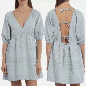 7 For all Mankind Babydoll Tie Dress - M